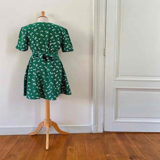 Mini robe à fleurs