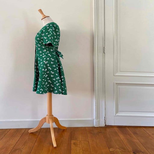 Mini robe à fleurs