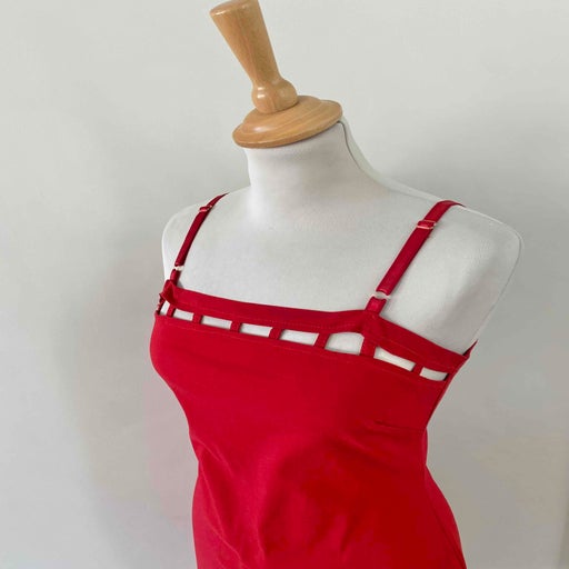 Robe bustier ajourée