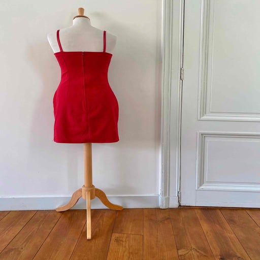 Robe bustier ajourée