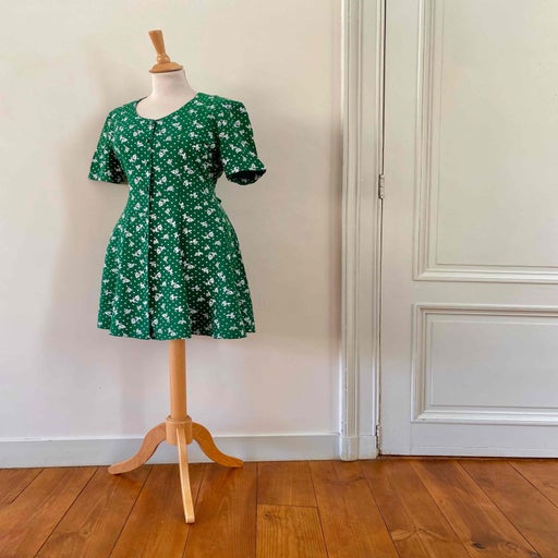 Mini robe à fleurs
