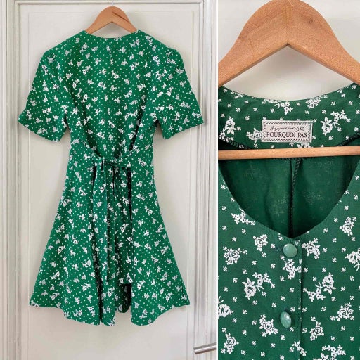 Mini robe à fleurs