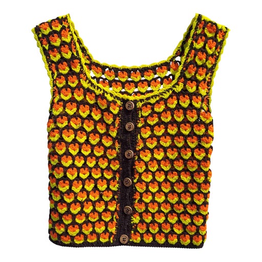 Top en crochet