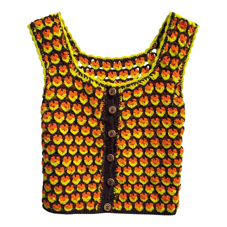 Top en crochet