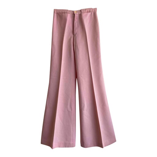 Pantalon patte d’eph rose
