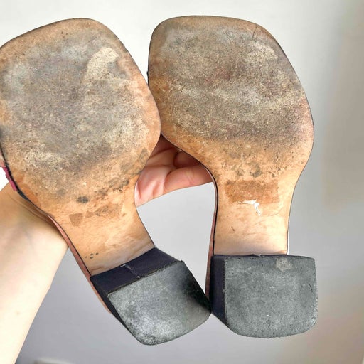 Mules à talon