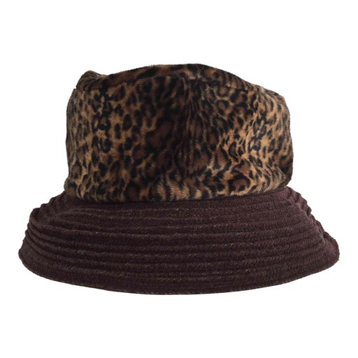 leopard bucket hat