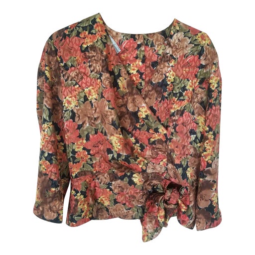 Top à fleurs