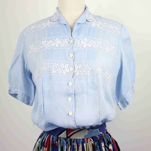 Chemise brodée