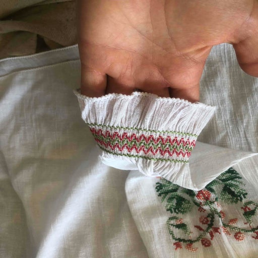 Blouse brodée