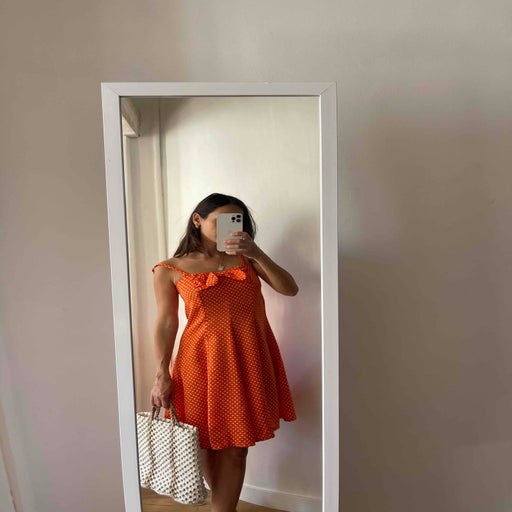 Robe à pois 