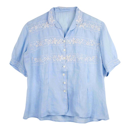 Chemise brodée