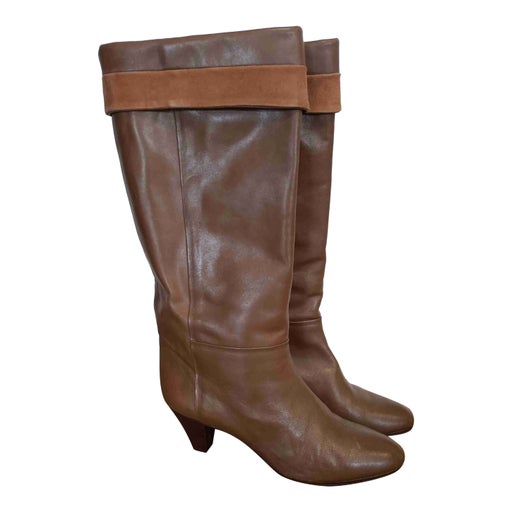 Bottes en cuir
