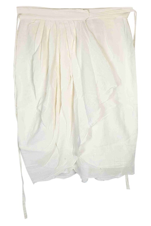 Cotton wrap skirt