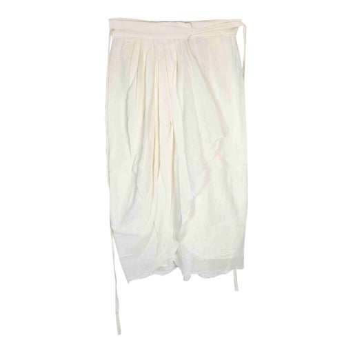 Jupe portefeuille en coton