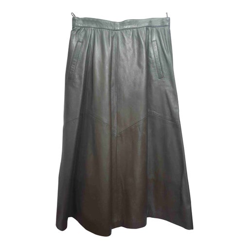 Leather skirt