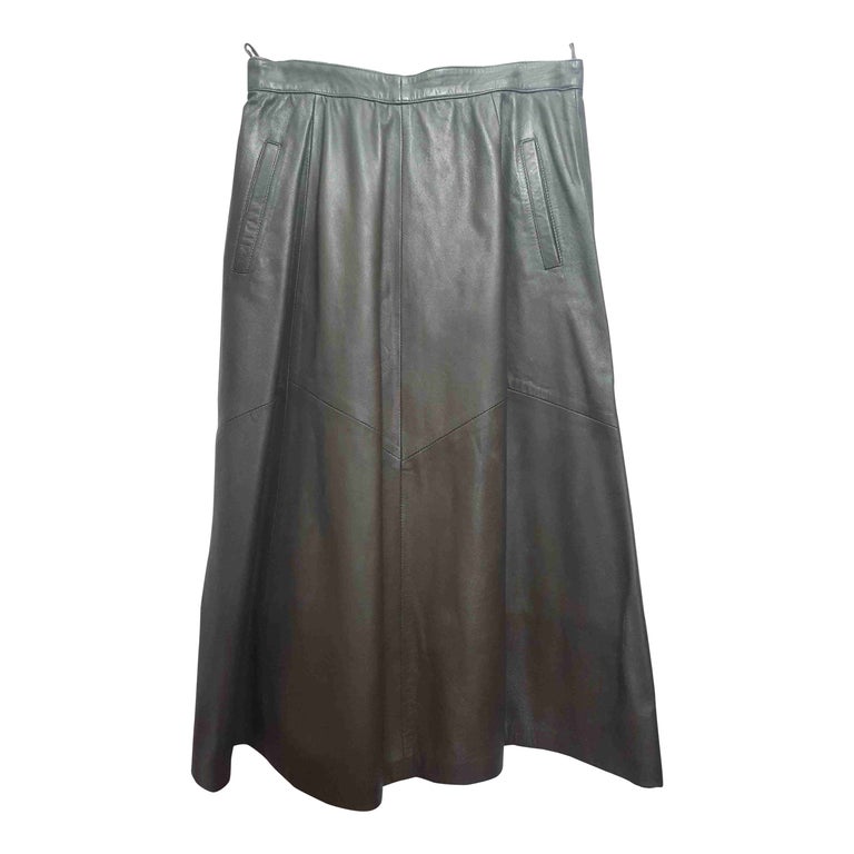 Leather skirt