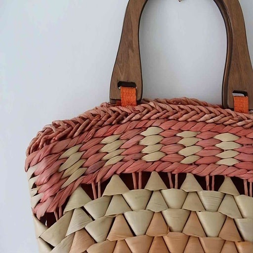 Sac à main en paille