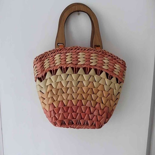 Sac à main en paille