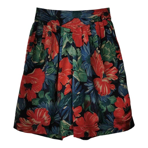 Short en soie