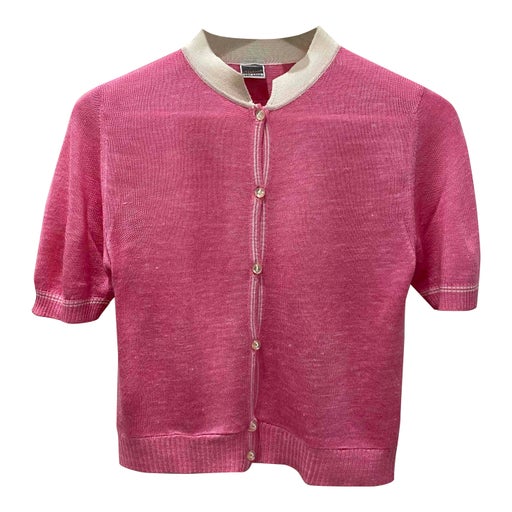 Short-sleeved cardigan