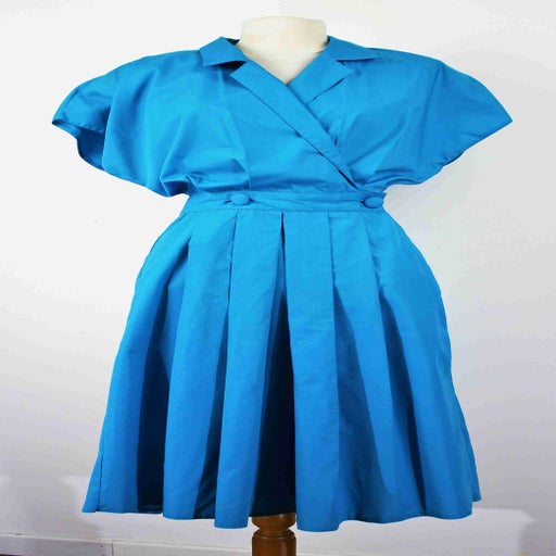 Robe plissée