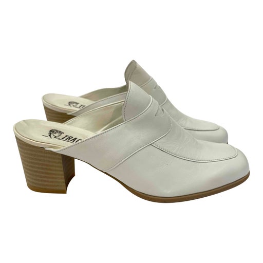 Mules en cuir