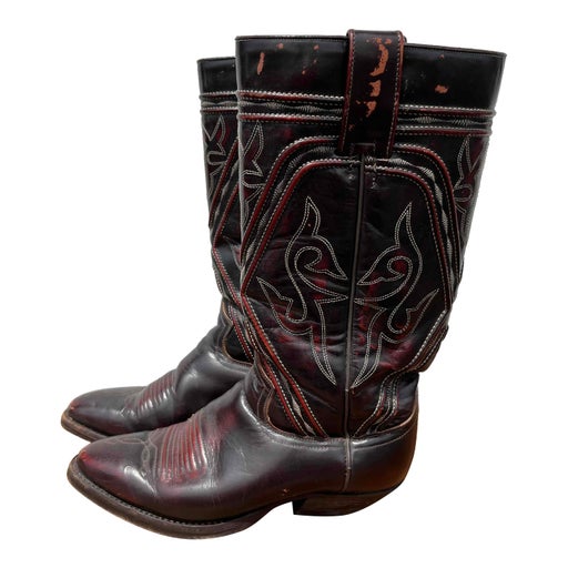 Santiags en cuir