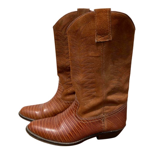 Santiags en cuir