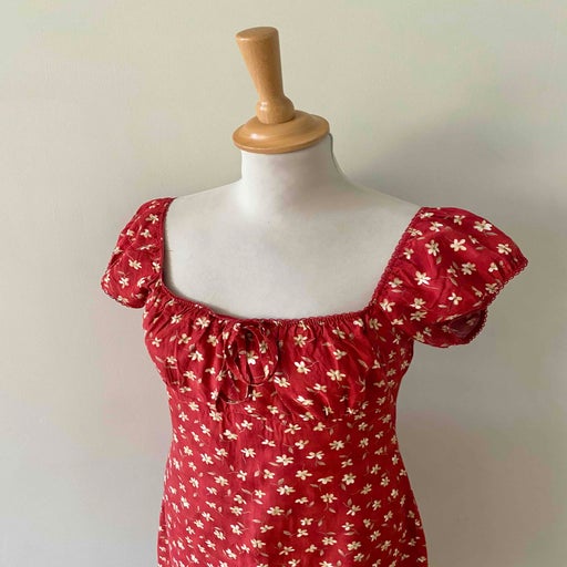 Mini robe à fleurs