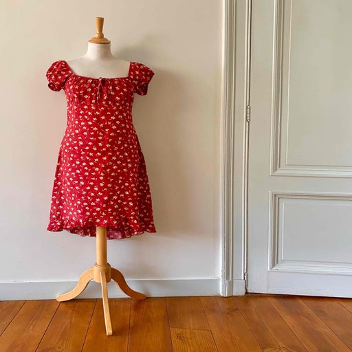 Mini robe à fleurs