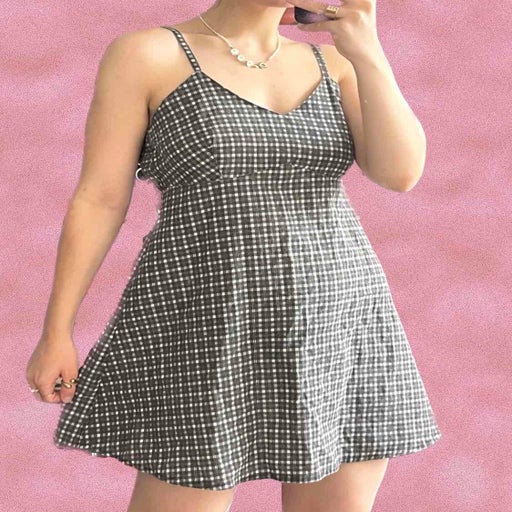 Mini robe en coton