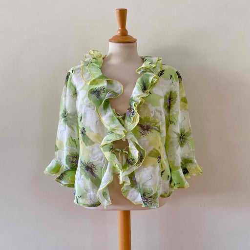 Blouse à fleurs