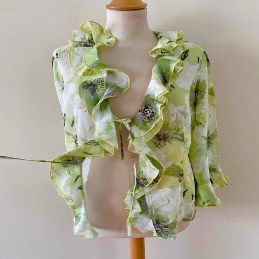 Blouse à fleurs