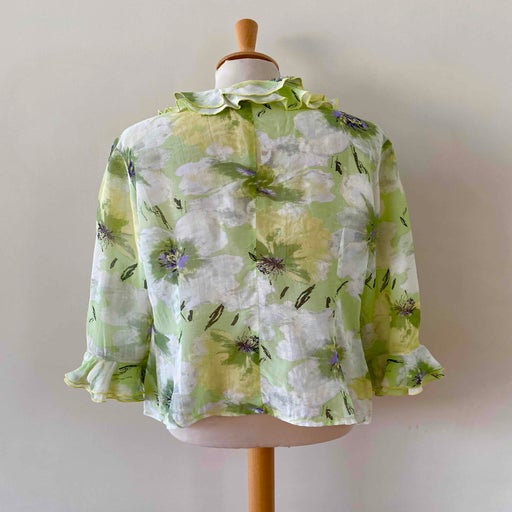 Blouse à fleurs