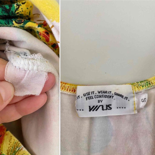 Mini robe en coton
