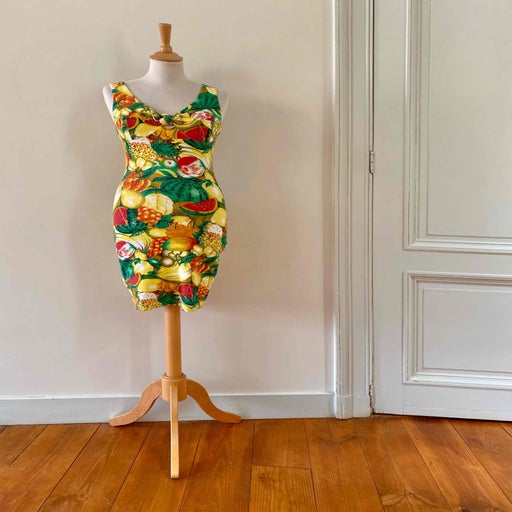 Mini robe en coton