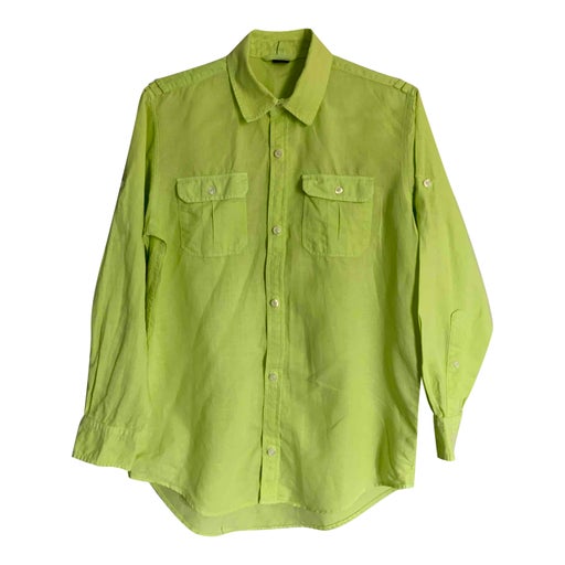 Chemise en lin et coton
