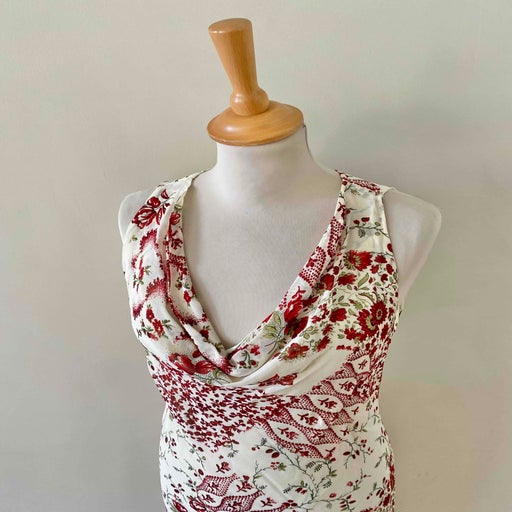 Robe longue patchwork