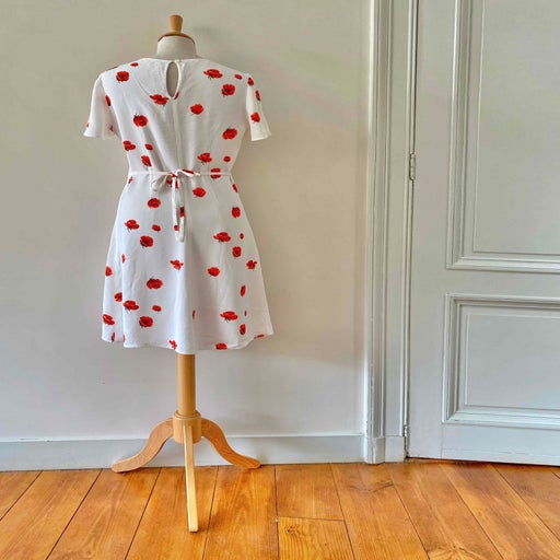 Mini robe à fleurs Cacharel