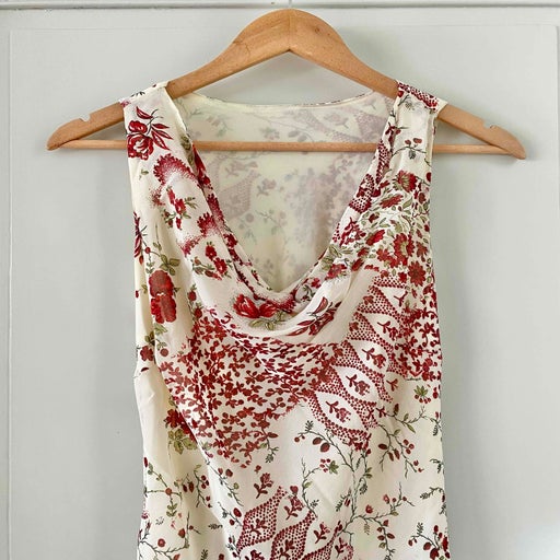Robe longue patchwork