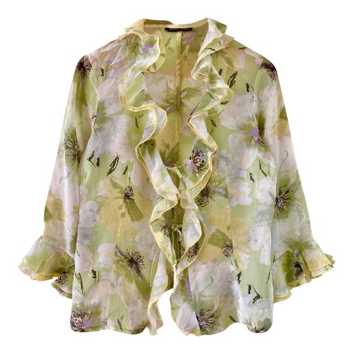 Blouse à fleurs