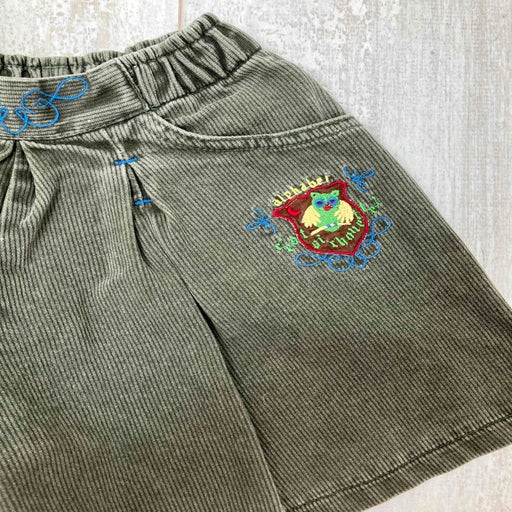 Short en velours