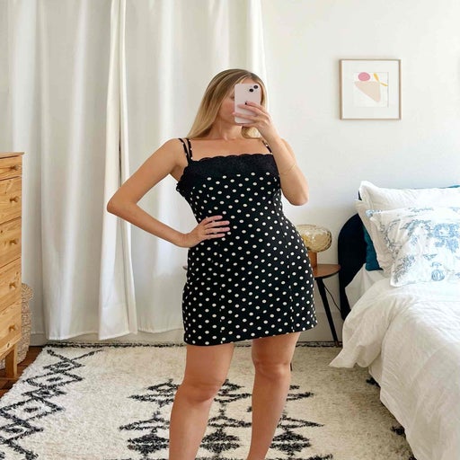 Robe à pois