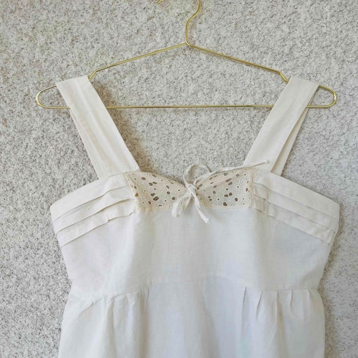 Robe midi en coton