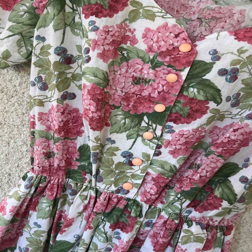 Robe longue en coton
