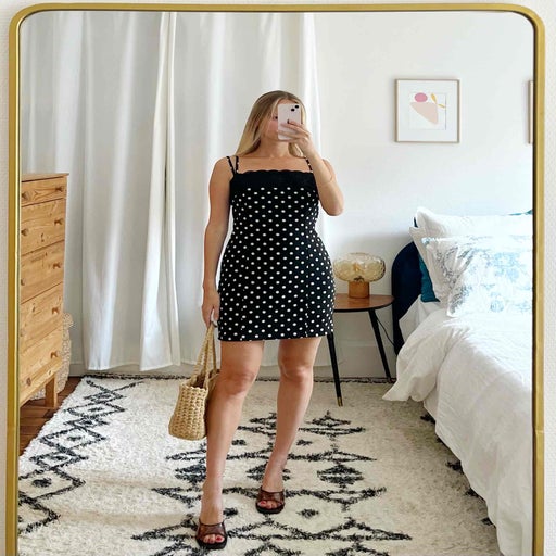 Robe à pois
