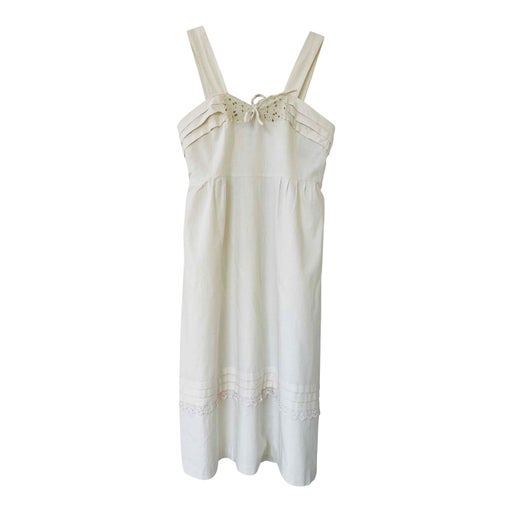 Robe midi en coton