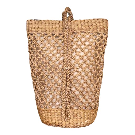 Sac à dos en paille