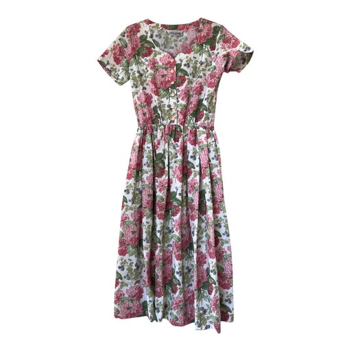 Robe longue en coton